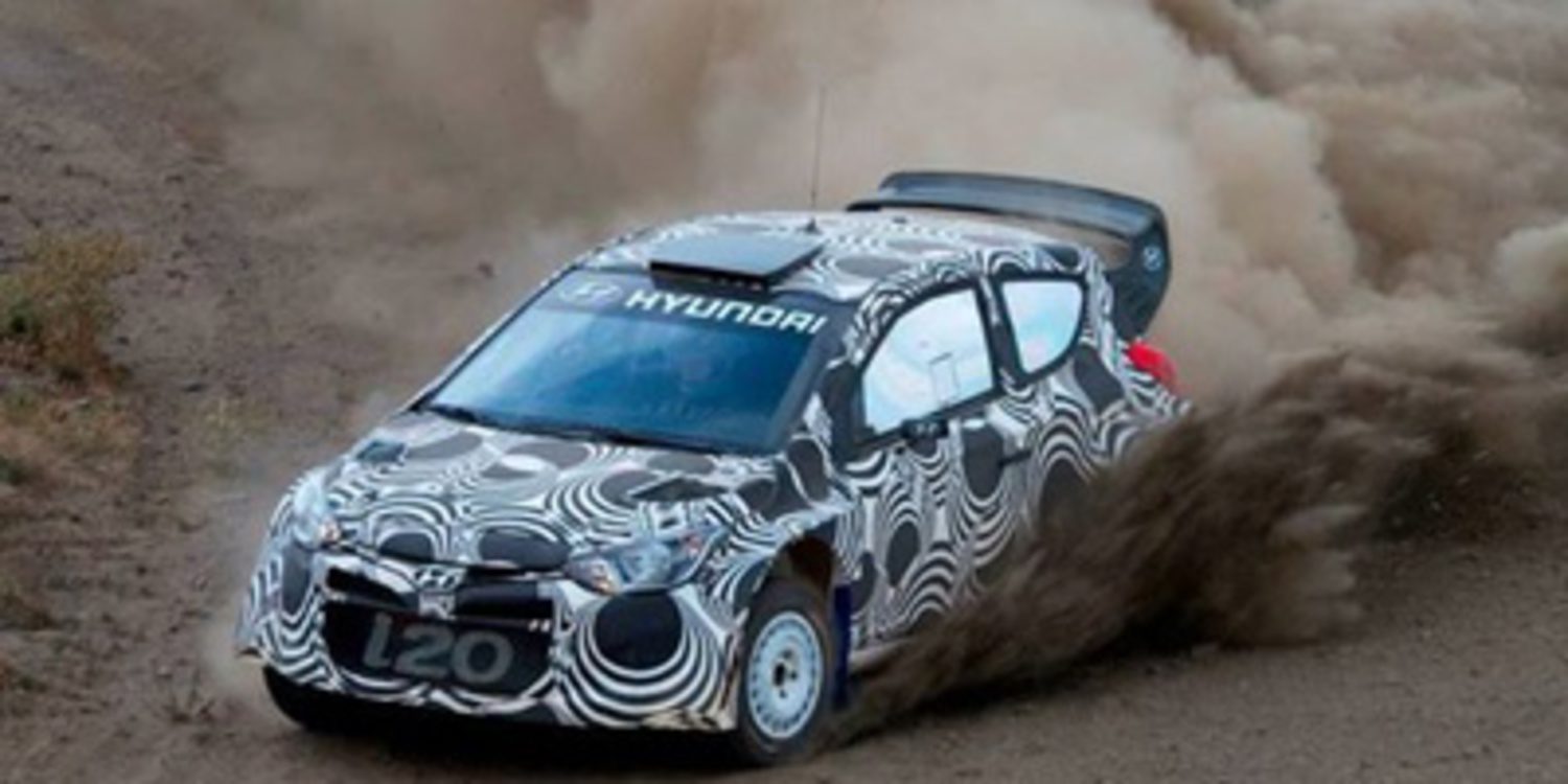 Hyundai Motorsport prueba el i20 WRC en España