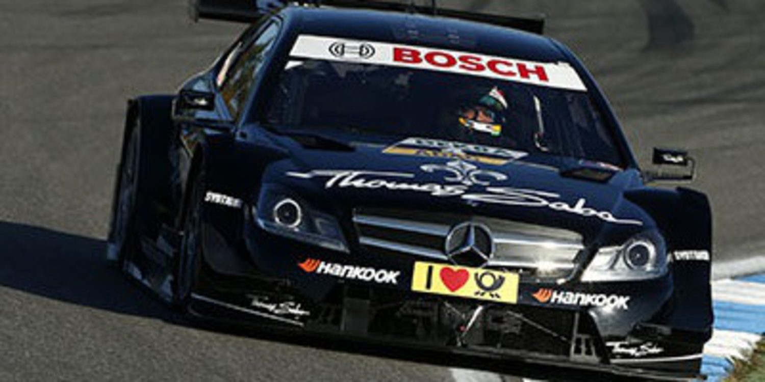 Gran actuación de Roberto Merhi en DTM, segundo en Hockenheim