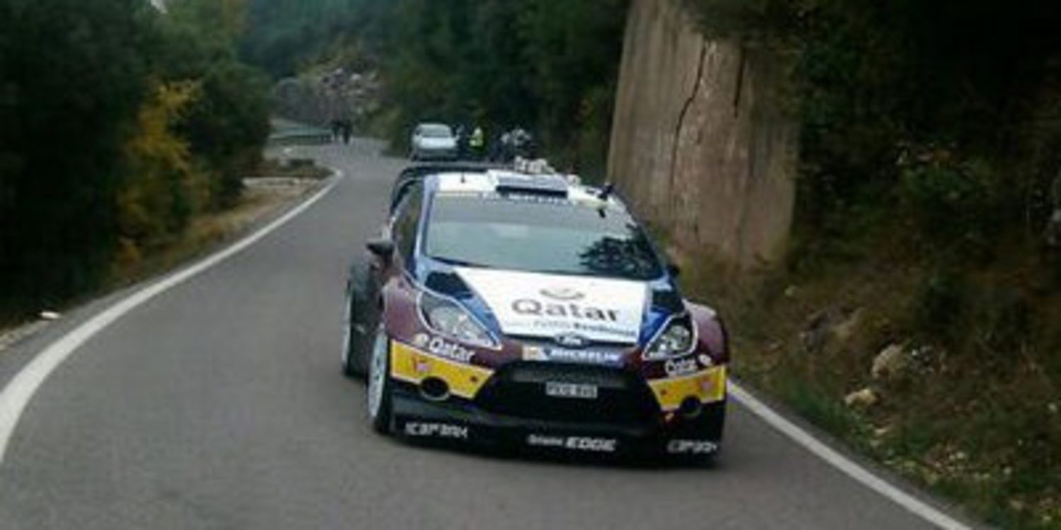Equipos y pilotos preparan el Rally de Catalunya con test