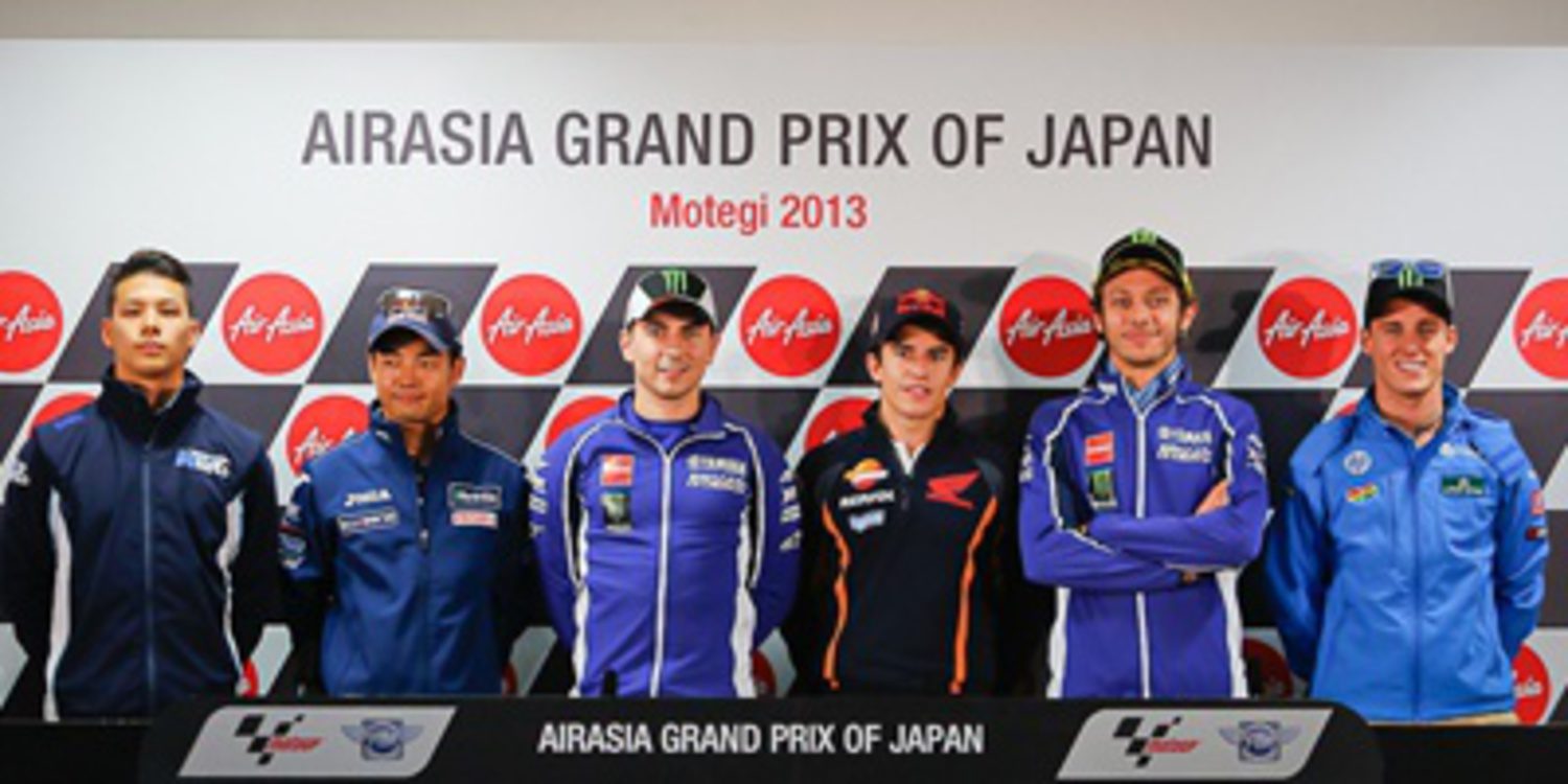 Rueda de prensa oficial del GP de Japón 2013 de MotoGP