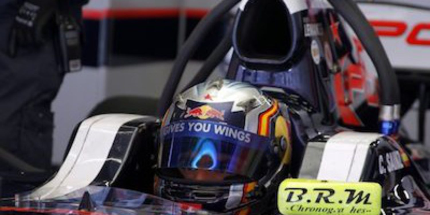 Sainz y Stockinger mandan en los test de la Formula Renault 3.5 en Barcelona