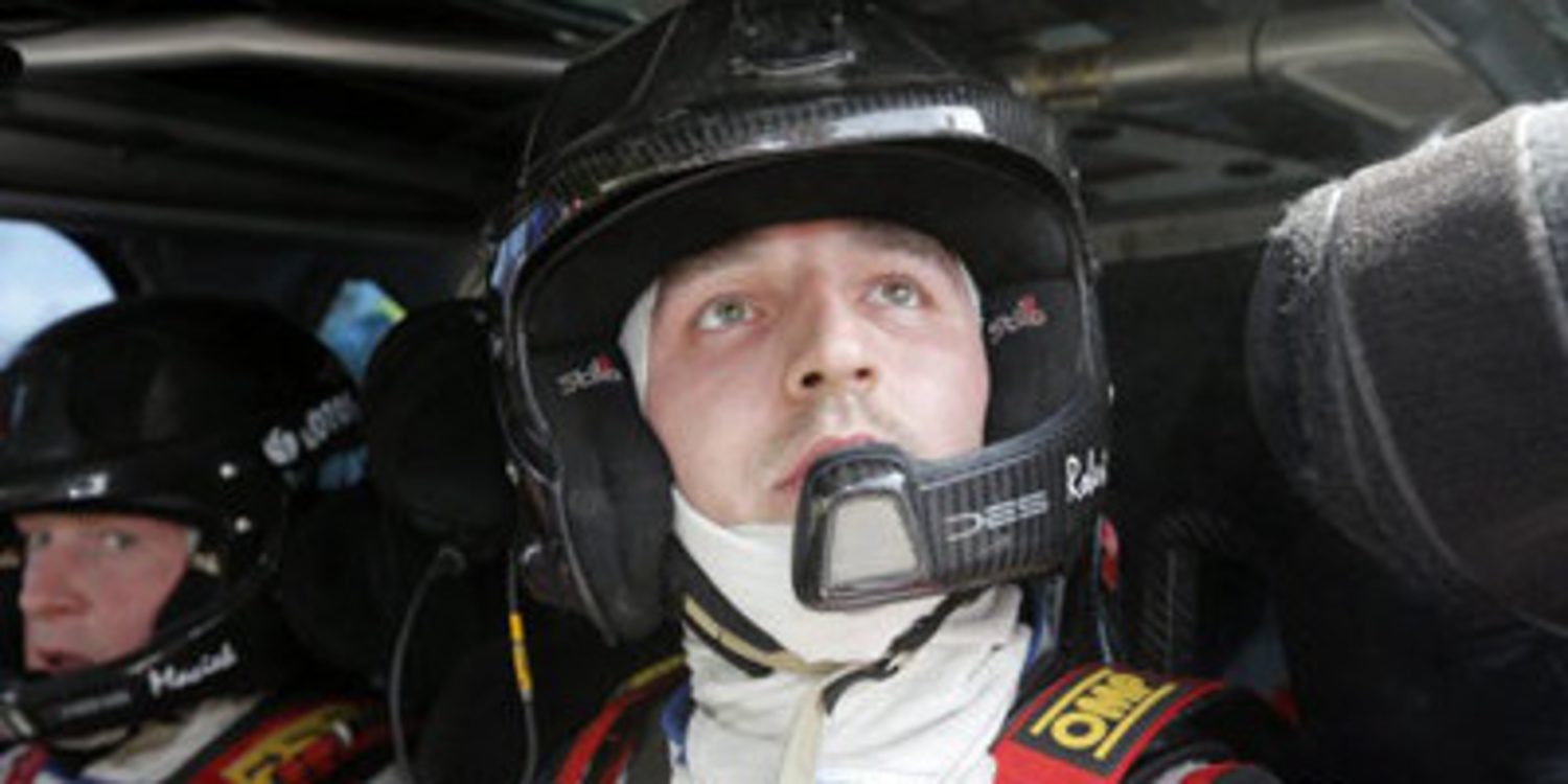 Robert Kubica cambia de copiloto en el Rally de Gales