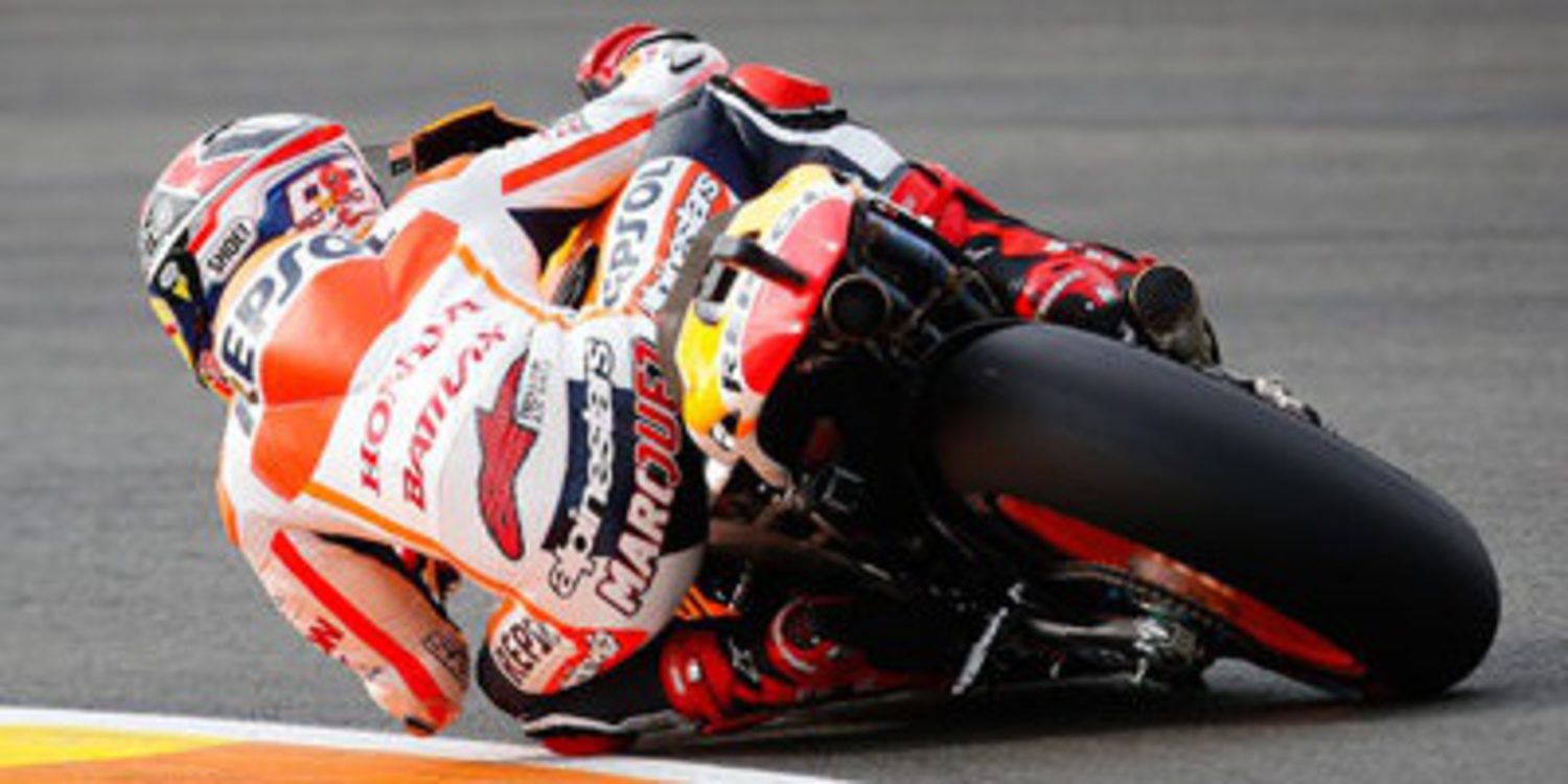 Marc Márquez con récord de Cheste en los FP3 de MotoGP