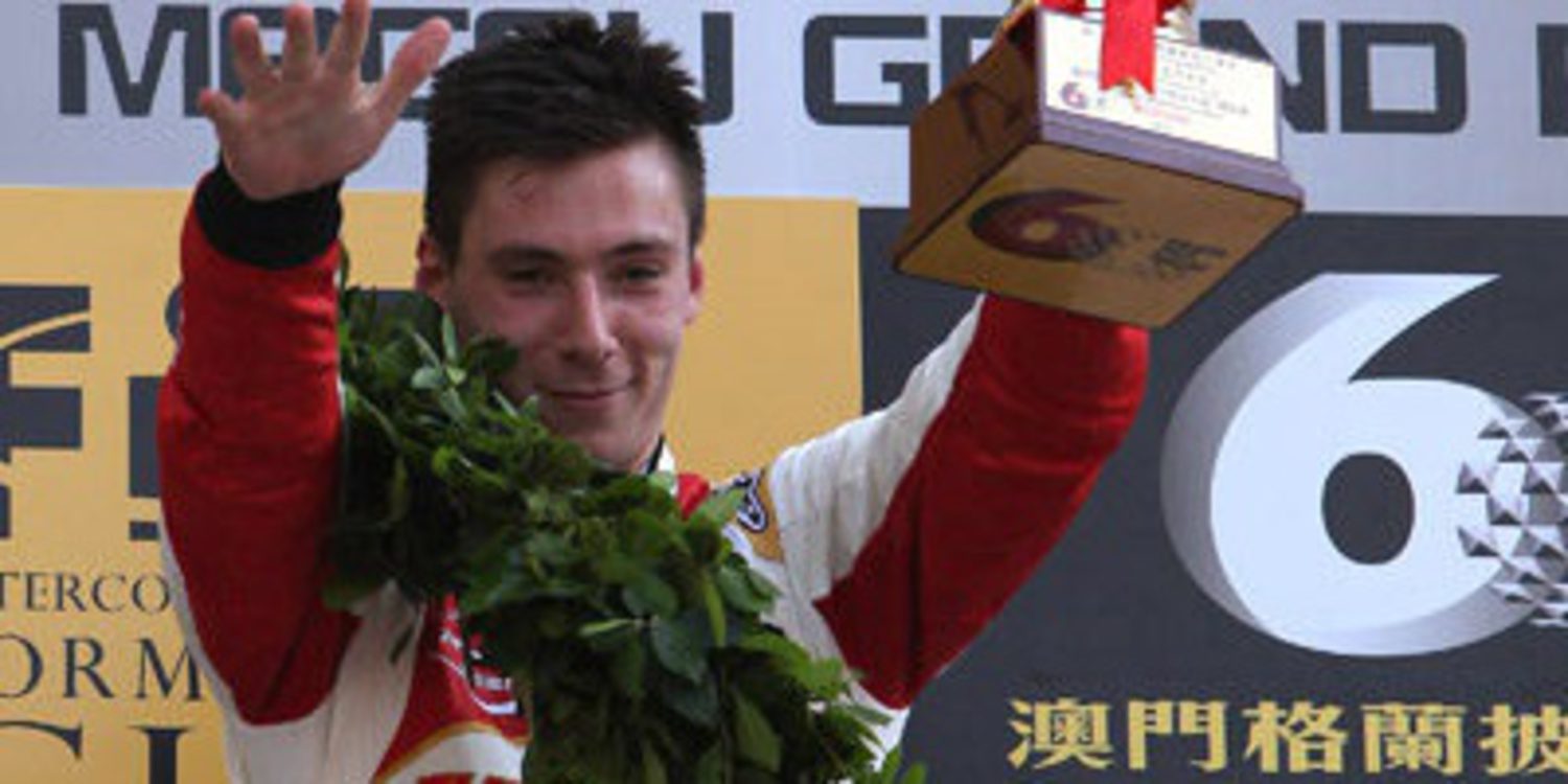 Alex Lynn gana el GP de Macao de F3 2013