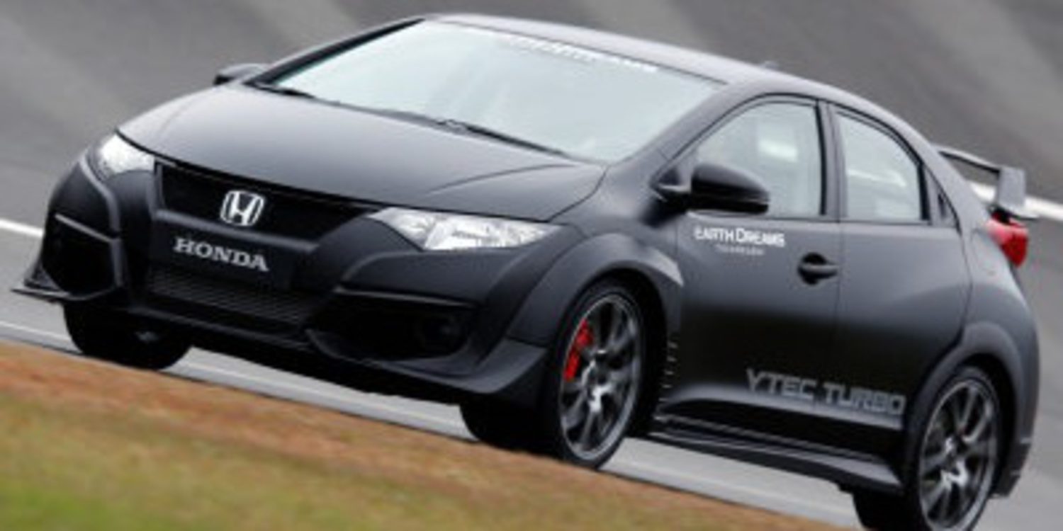Honda presenta el Civic Type R encubierto