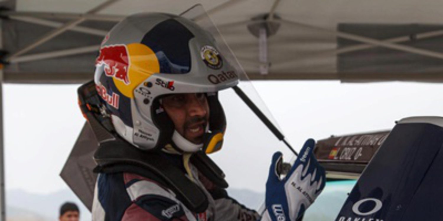 Nasser Al-Attiyah en el Dakar 2014 con X-Raid y Mini