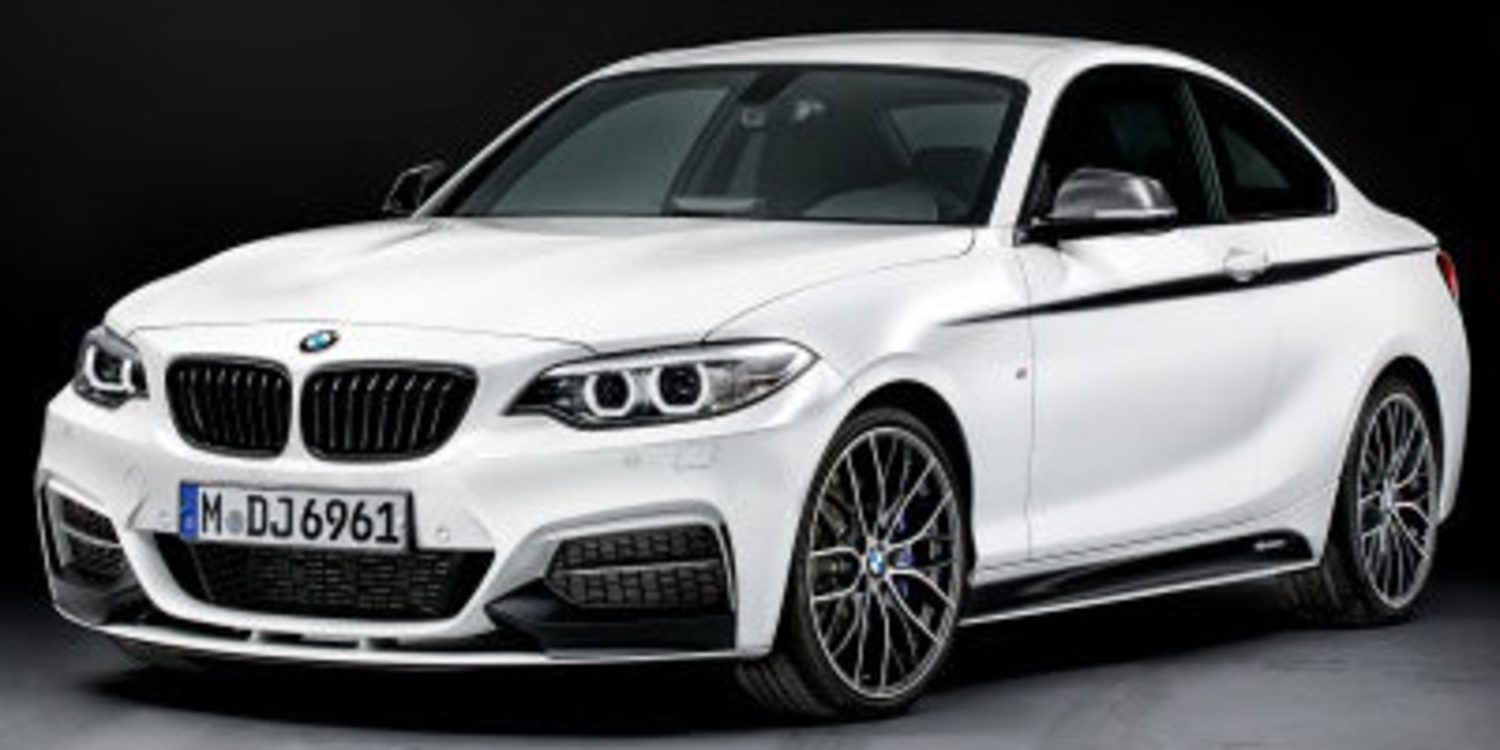 BMW M Performance ofrece kit de mejoras para la Serie 2