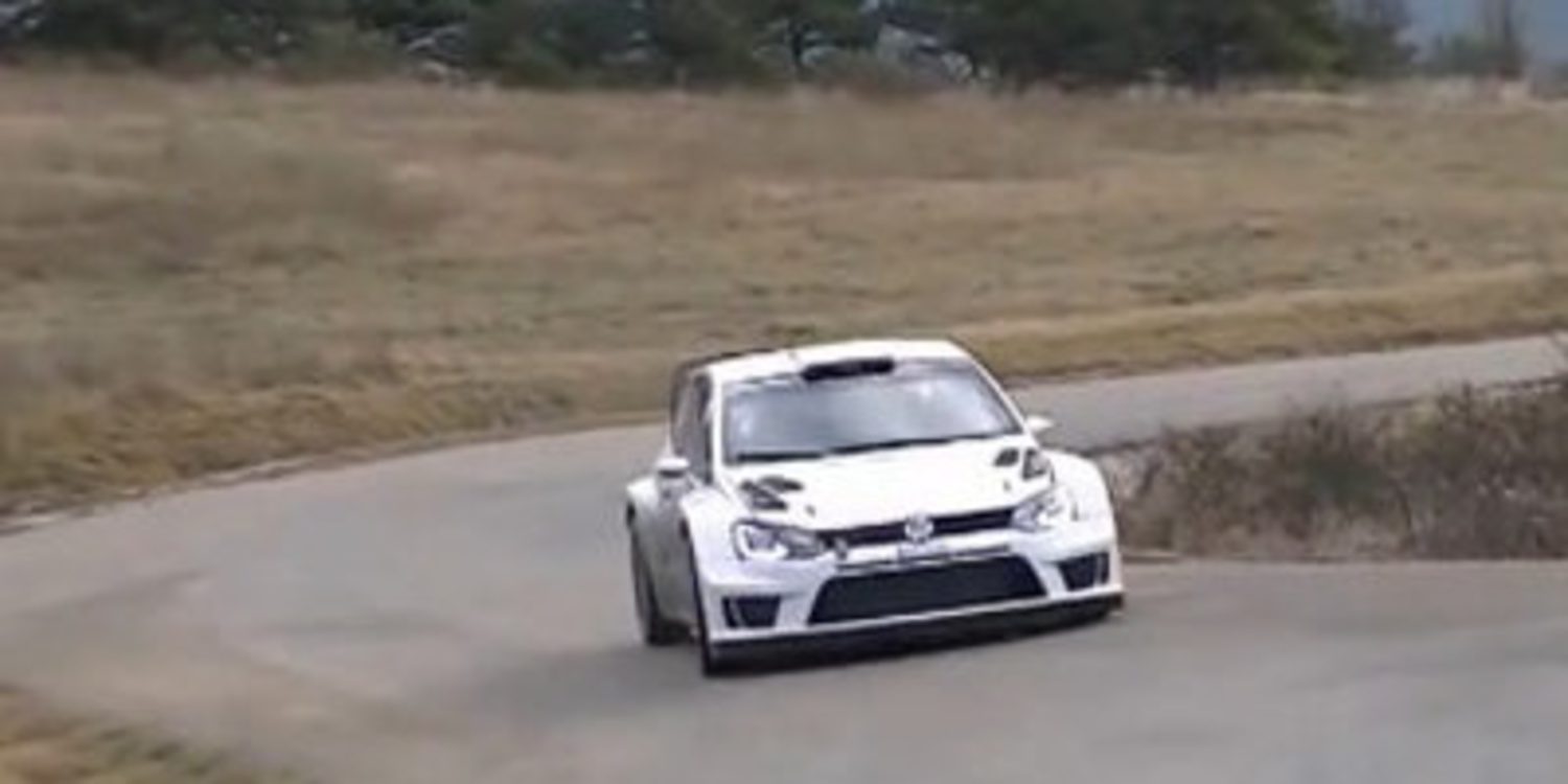 Seb Ogier y Latvala prueban de cara al Rally de Montecarlo