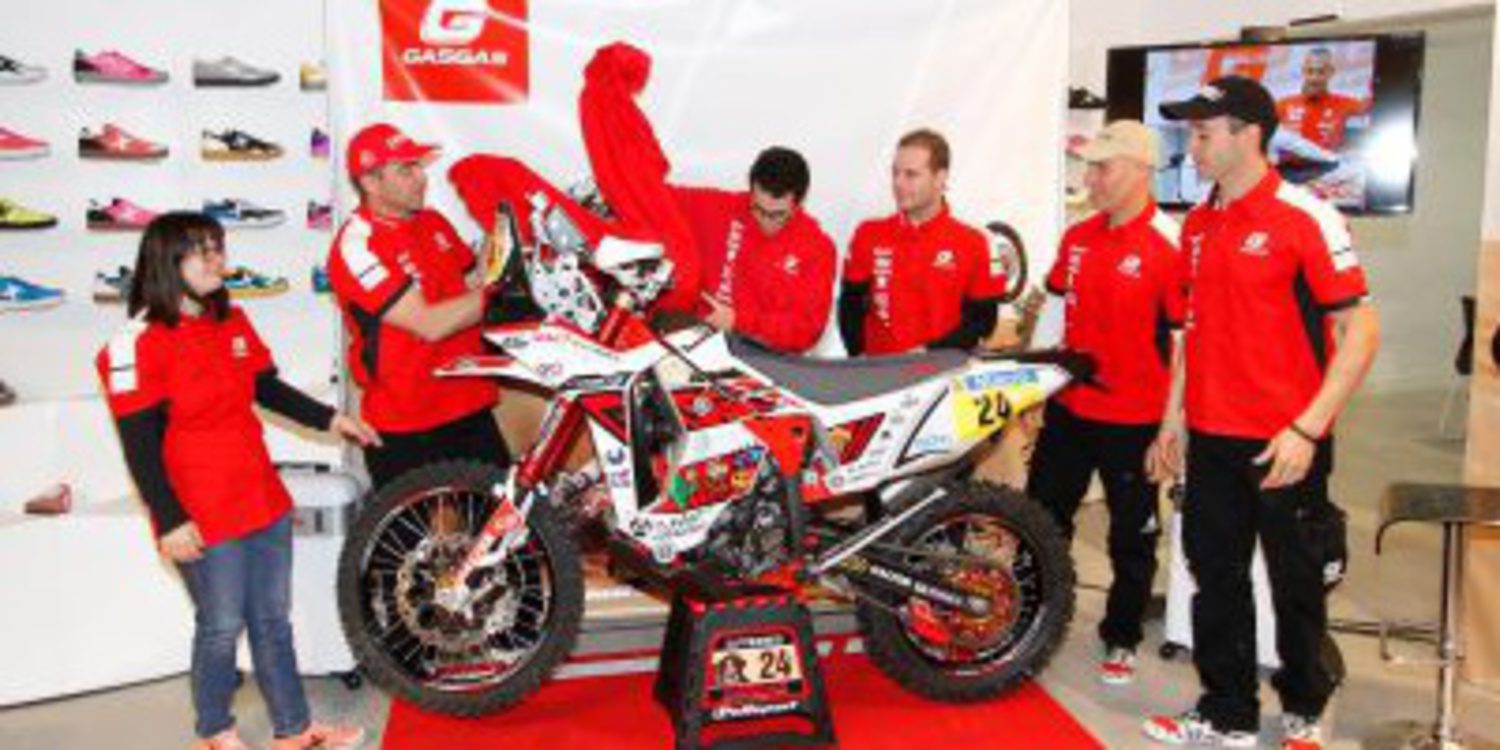 Gas Gas ha presentado su equipo para el Dakar 2014