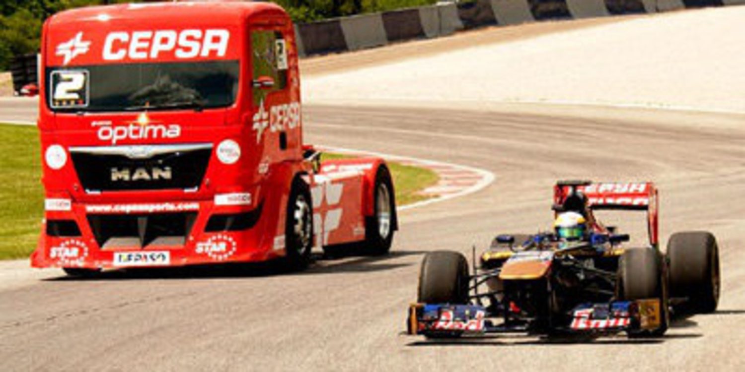 CEPSA une el STR8 de Toro Rosso y el MAN del Truck Team