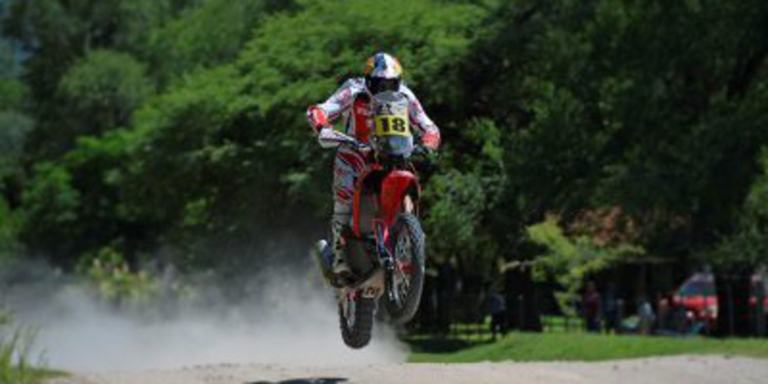 Dakar 2014, etapa 2: Sam Sunderland da la segunda victoria en motos a Honda