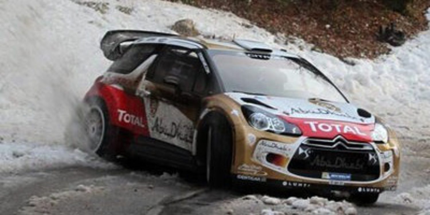Citroën con las pilas cargadas para el Rally de Montecarlo