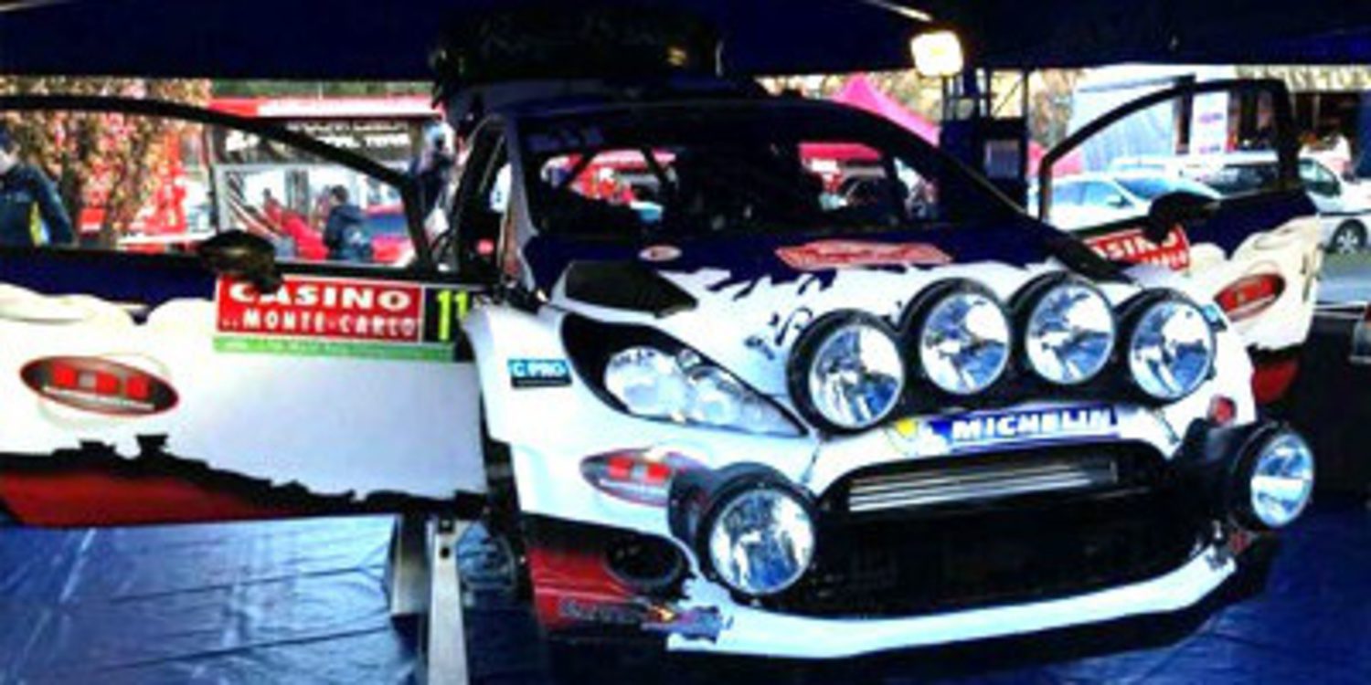 Bryan Bouffier es el primer líder del Rally de Montecarlo