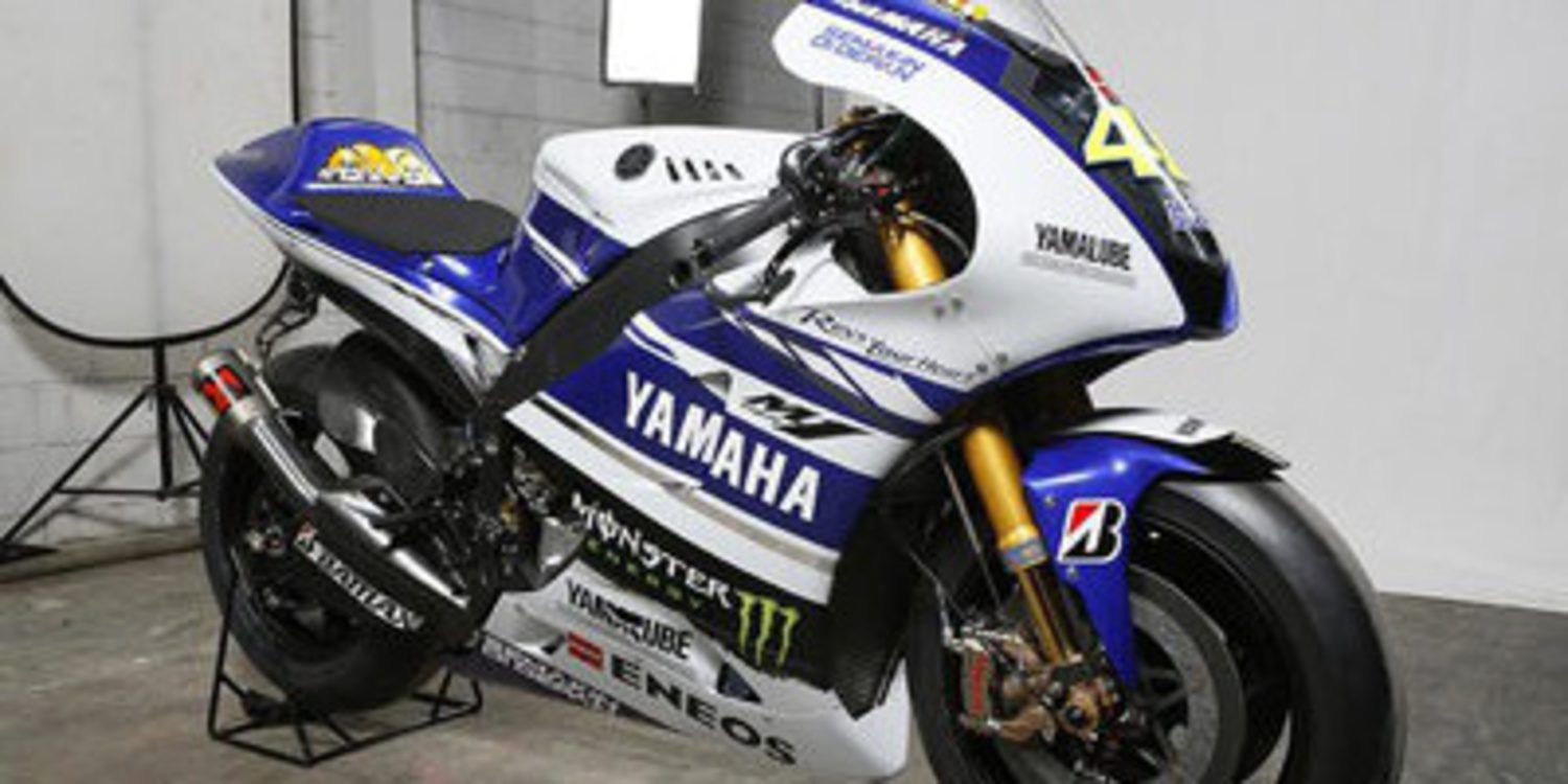 Esta es la Yamaha YZR-M1 de MotoGP 2014