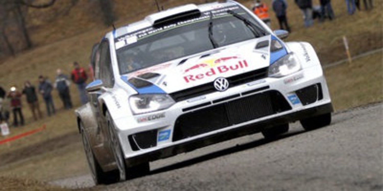 Sebastien Ogier nuevo líder del Rally de Montecarlo