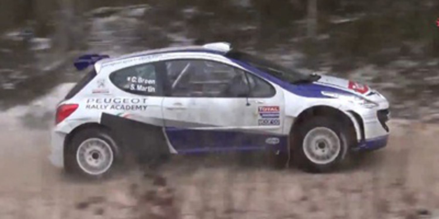Numerosos test previos al Rally Liepaja del ERC 2014