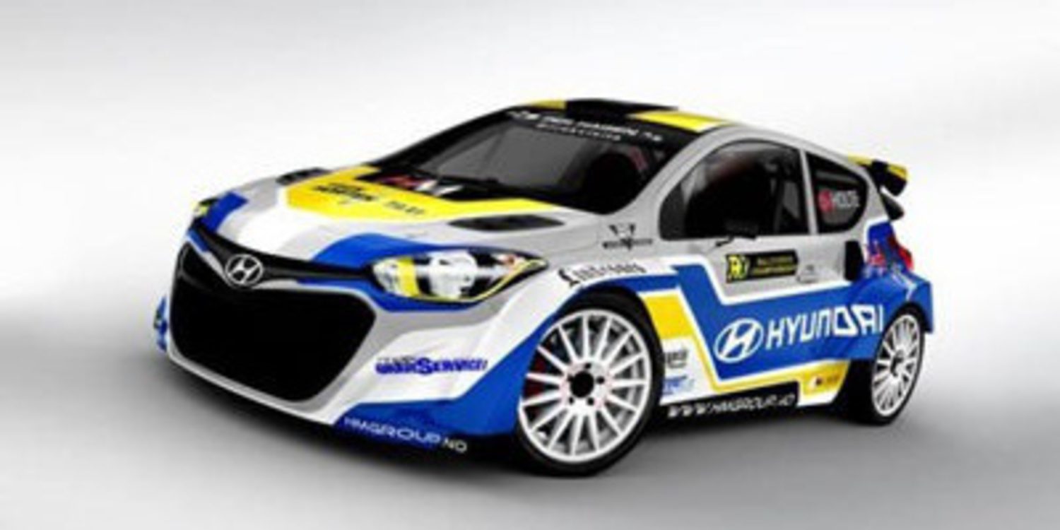 El Hyundai i20 es válido para el Mundial de Rallycross