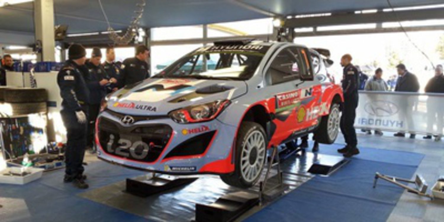 Hyundai a terminar el Rally de Suecia y sumar kilómetros
