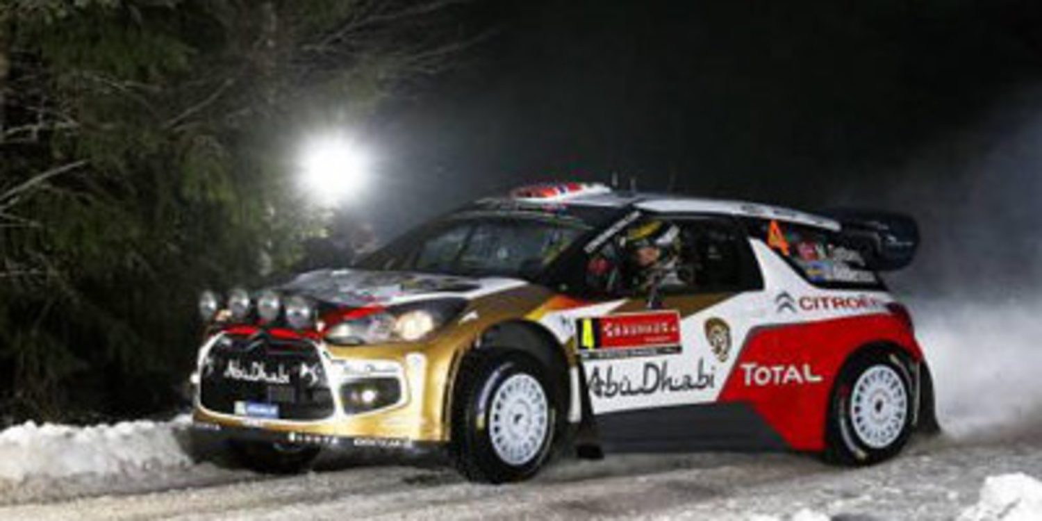 Mads Ostberg domina el shakedown del Rally de Suecia