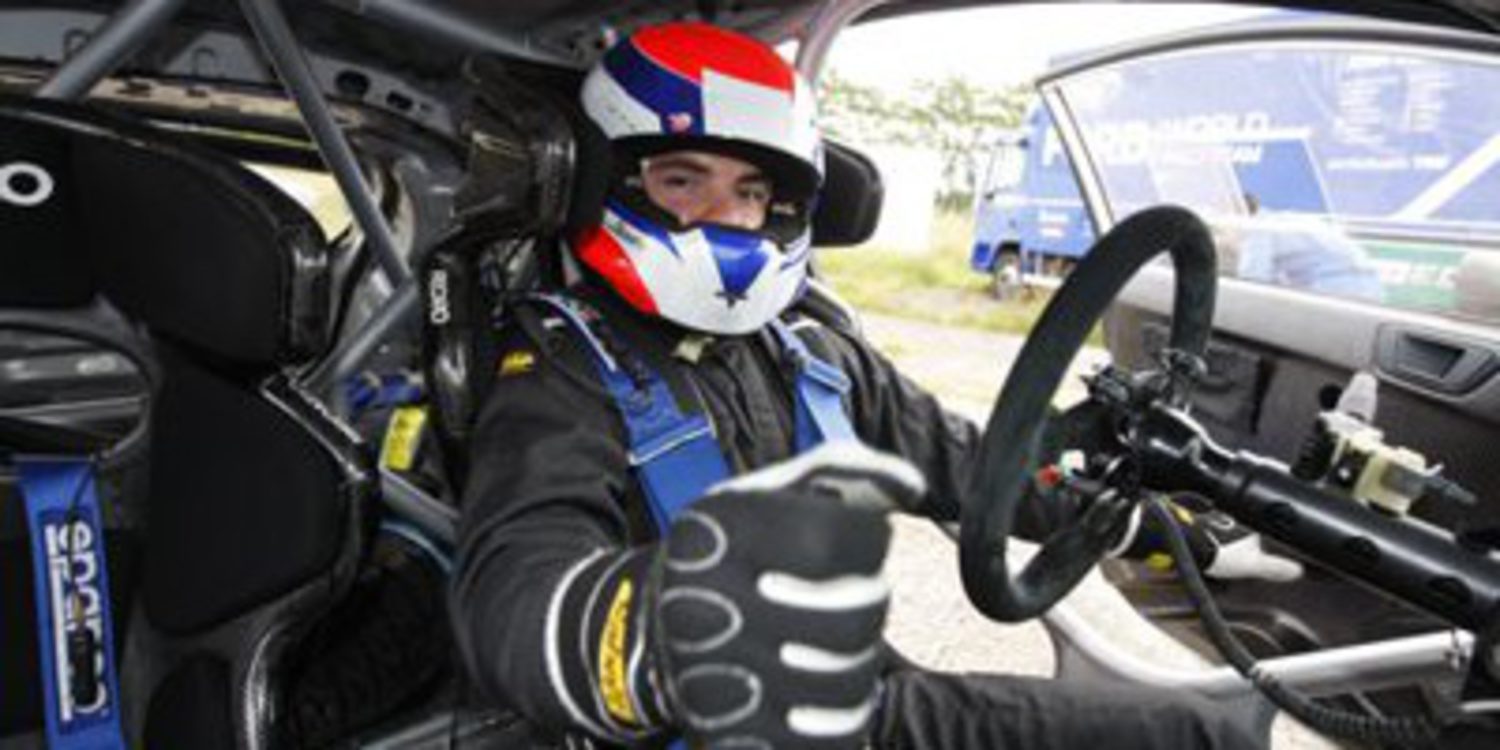 Quentin Gilbert al WRC2 con un Ford Fiesta R5