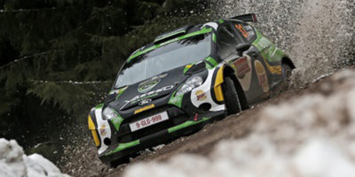 Las mejores imágenes del Rally de Suecia 2014