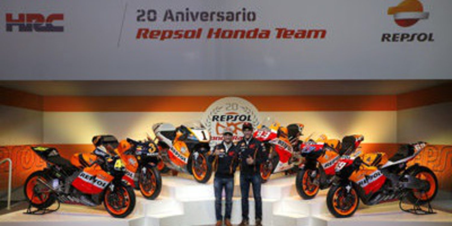 Honda y Repsol celebran sus 20 años de colaboración