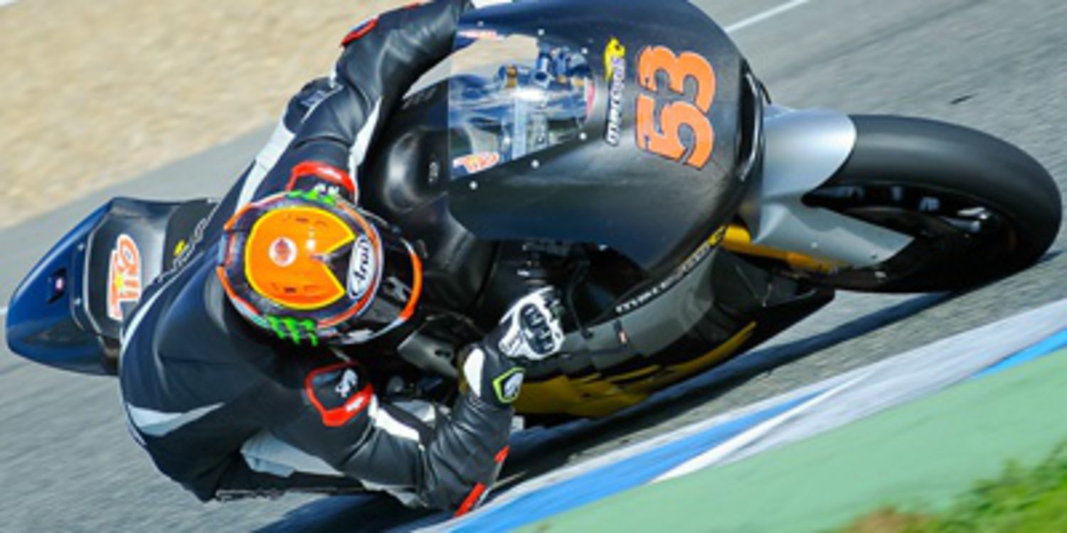 Rabat en Moto2 y Miller en Moto3 comienzan destacando en Jerez
