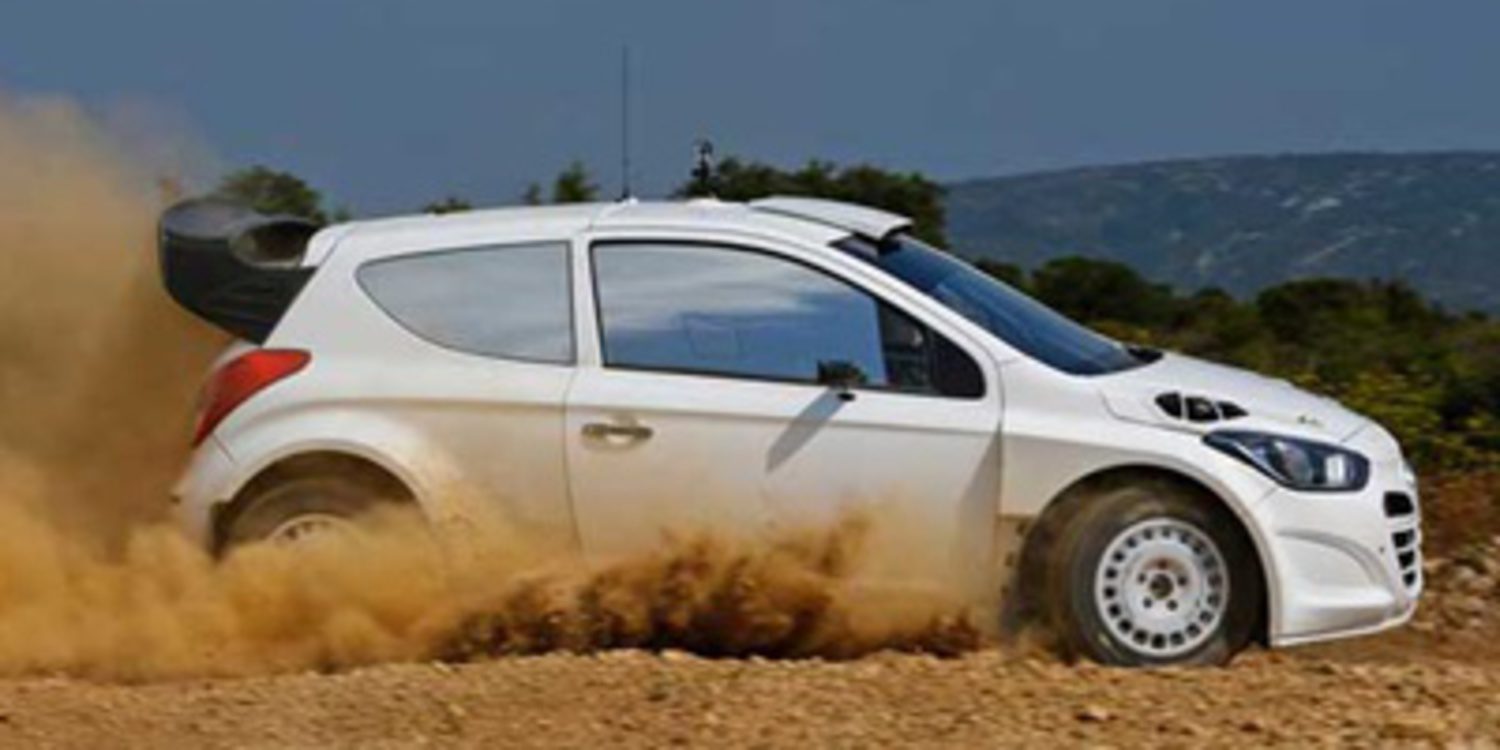 Test irregulares del Hyundai i20 WRC en Portugal