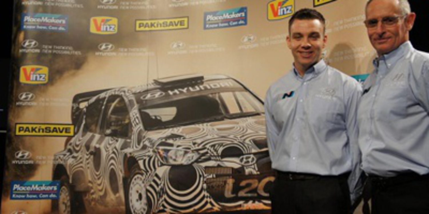 Hayden Paddon pilotara un Hyundai i20 WRC en 2014