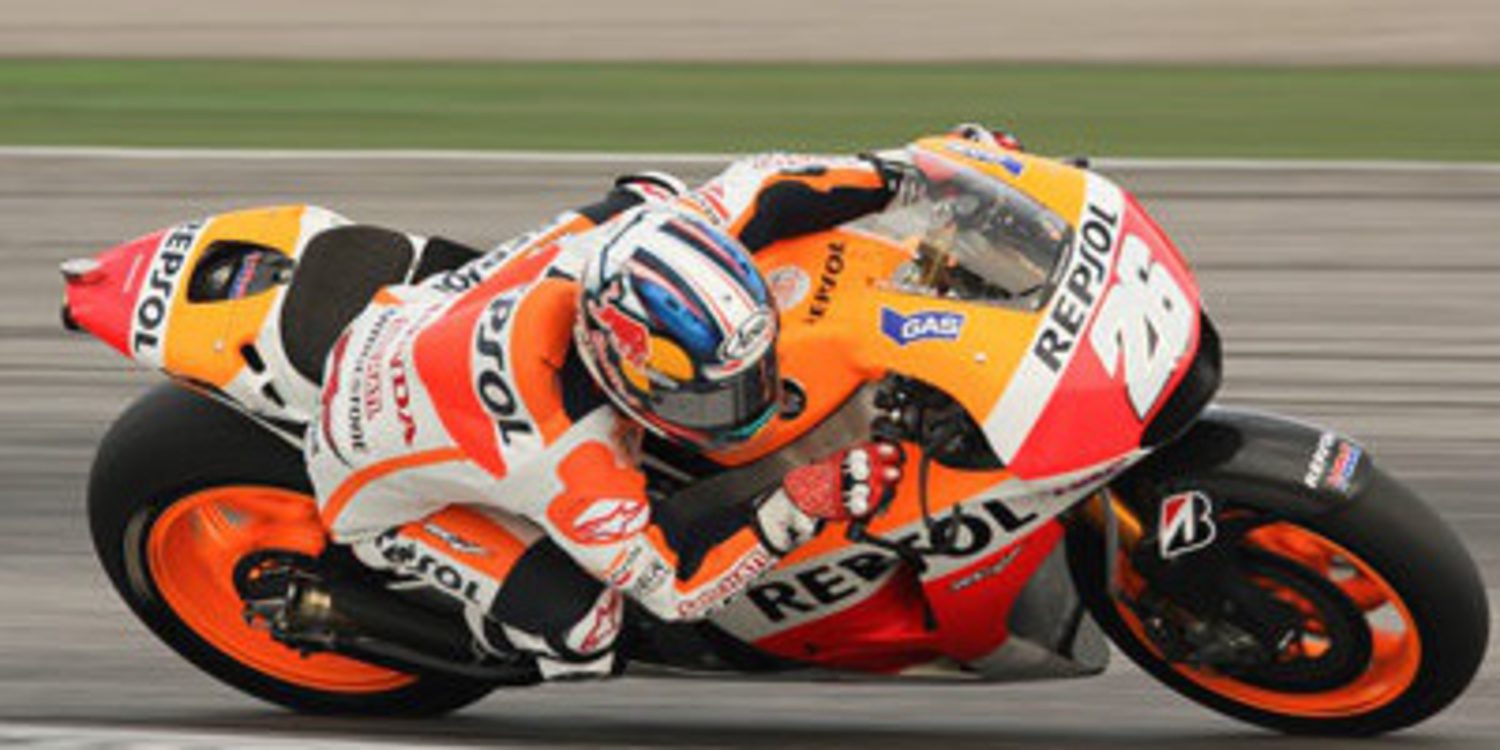 Dani Pedrosa toma el relevo en el test MotoGP de Sepang