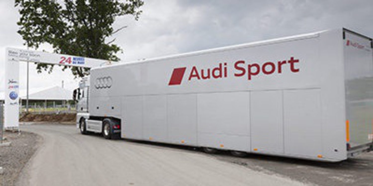 El viaje logístico de Audi alrededor del mundo
