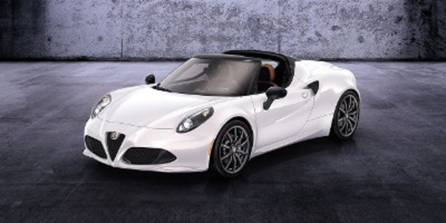 Alfa Romeo 4C Spider, pierde el techo y gana belleza