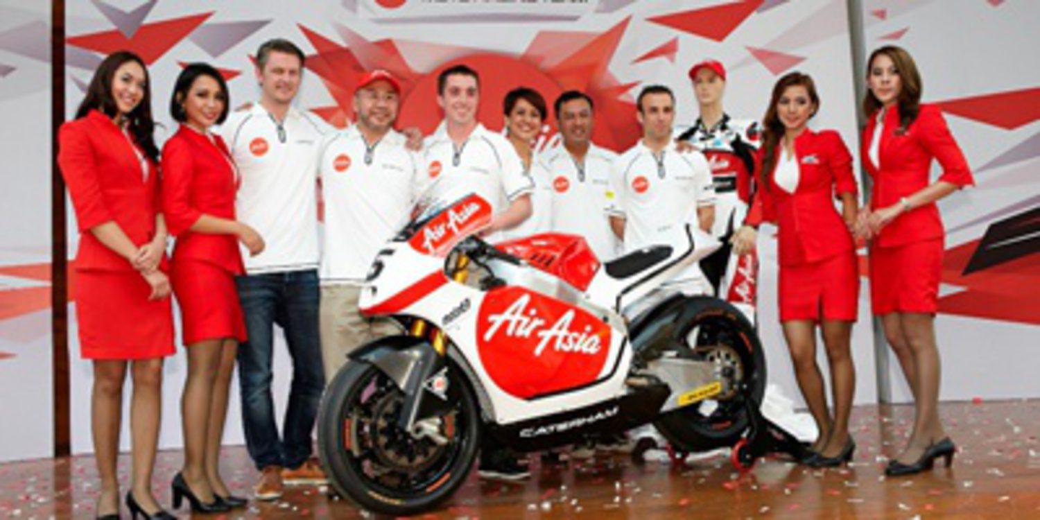 Caterham Moto Racing se asocia con AirAsia en Moto2