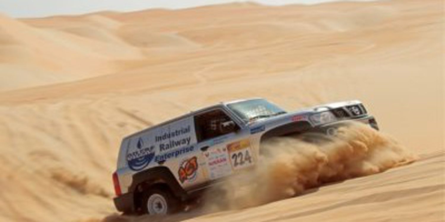 Inscritos en coches en la Abu Dhabi Desert Challenge