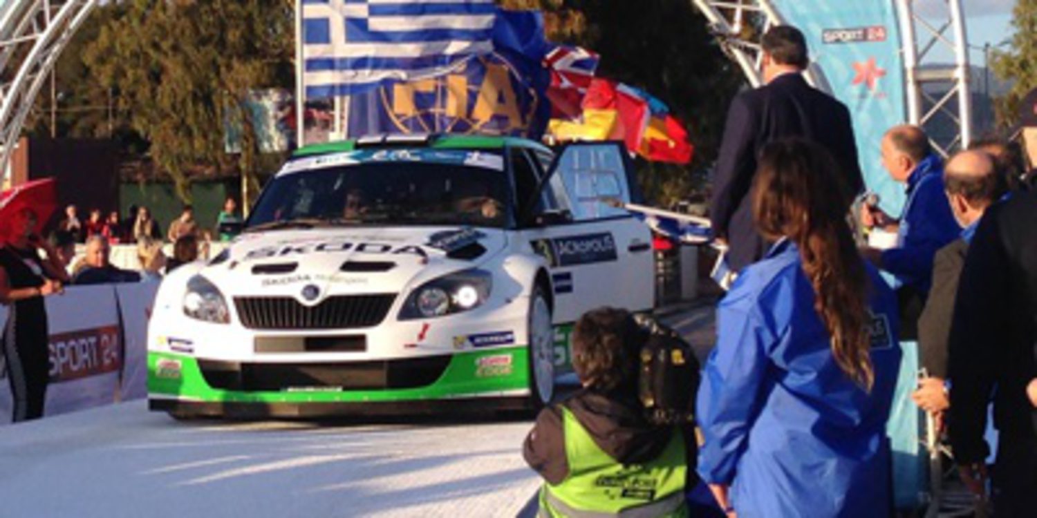 Orden de salida para el Acrópolis Rally del ERC 2014