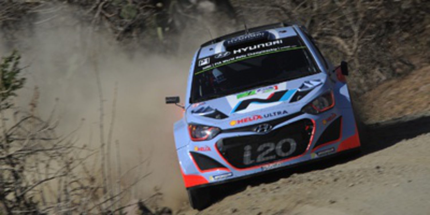 Tres Hyundai i20 WRC para luchar en el Rally de Portugal
