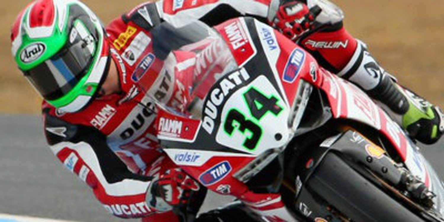 Giugliano y Ducati mandan en el test WSBK de Jerez