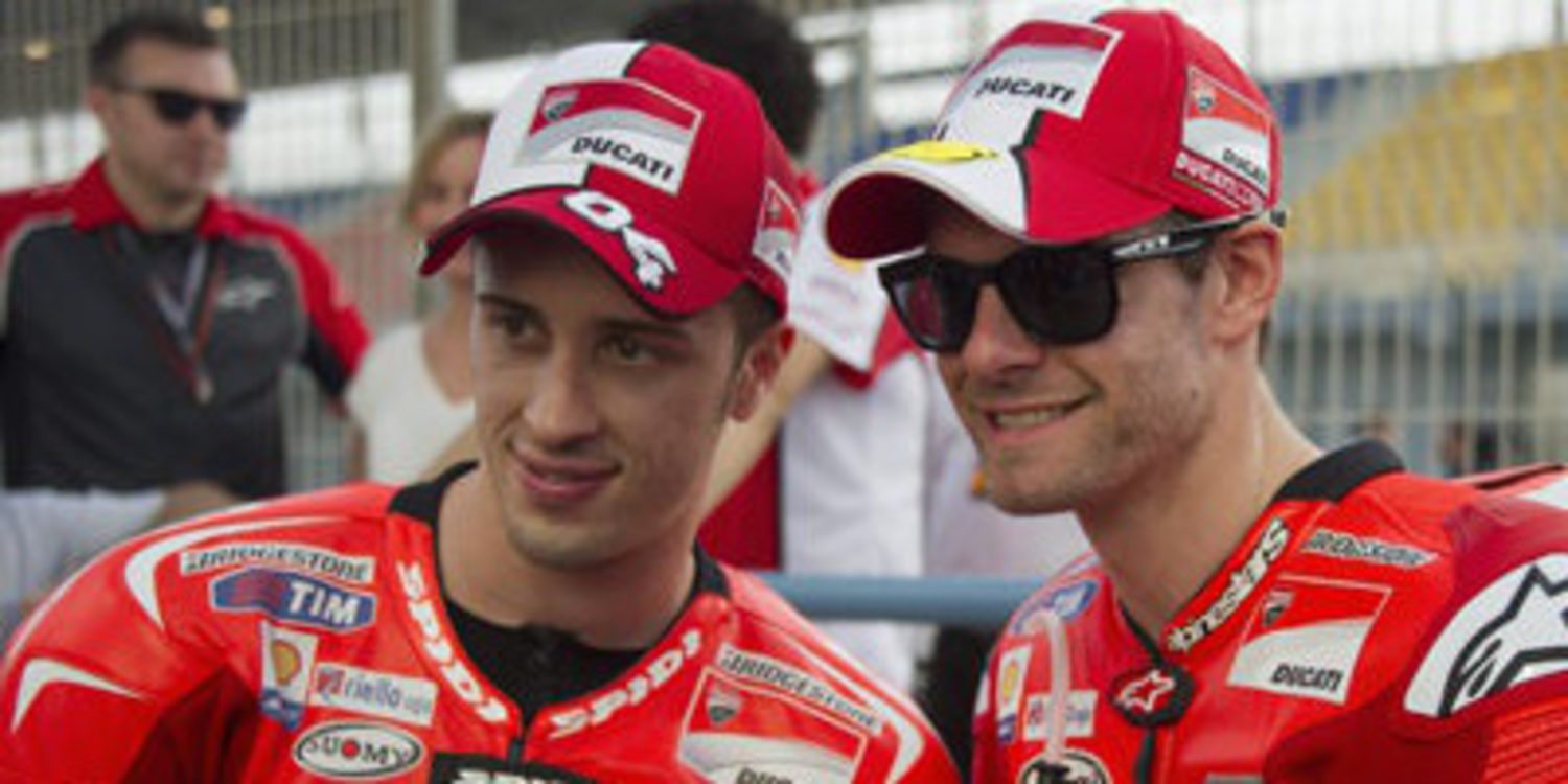 Petrucci y Ducati coinciden en el test privado de Jerez