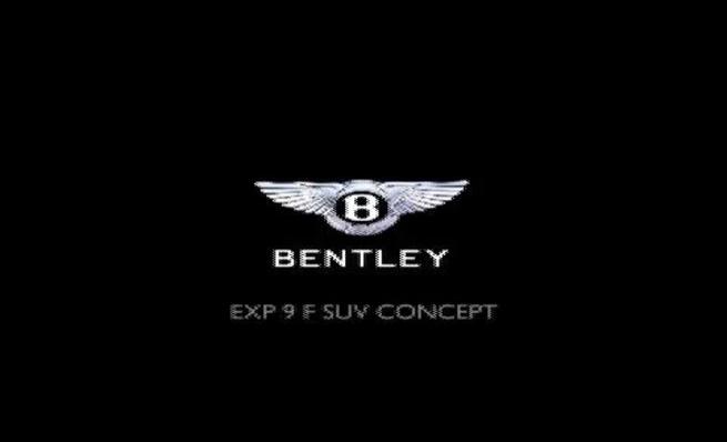 Vídeo oficial del Bentley EXP 9 F SUV Concept
