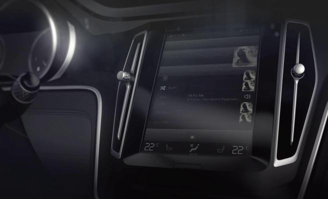 Volvo Concept Estate 2014, equipo multimedia.