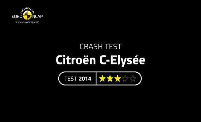 Crash Test: Citroën C-Elysée 2014