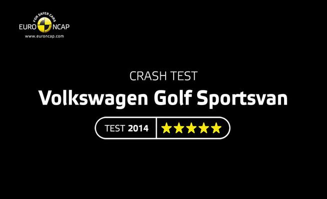 Crash Test: Volkswagen Golf Sportsvan 2014