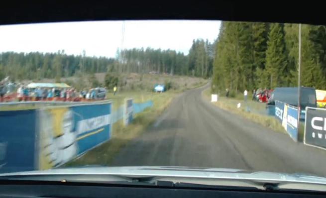 On board Jari-Matti Latvala - SS3 Rally de Finlandia 2014