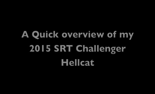 Inspección visual a un Dodge Challenger Hellcat