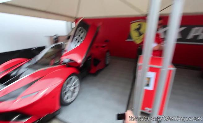 Goodwood Festival of Speed Ferrari XX V12 sound