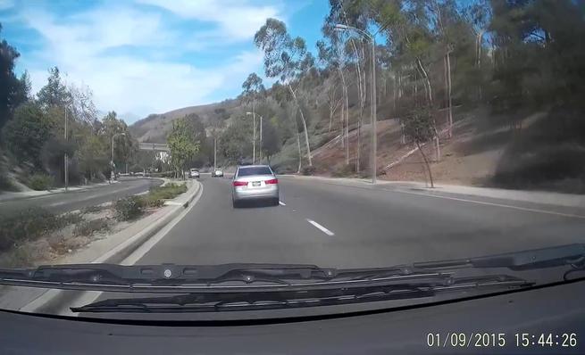 Estúpido e irresponsable accidente en California
